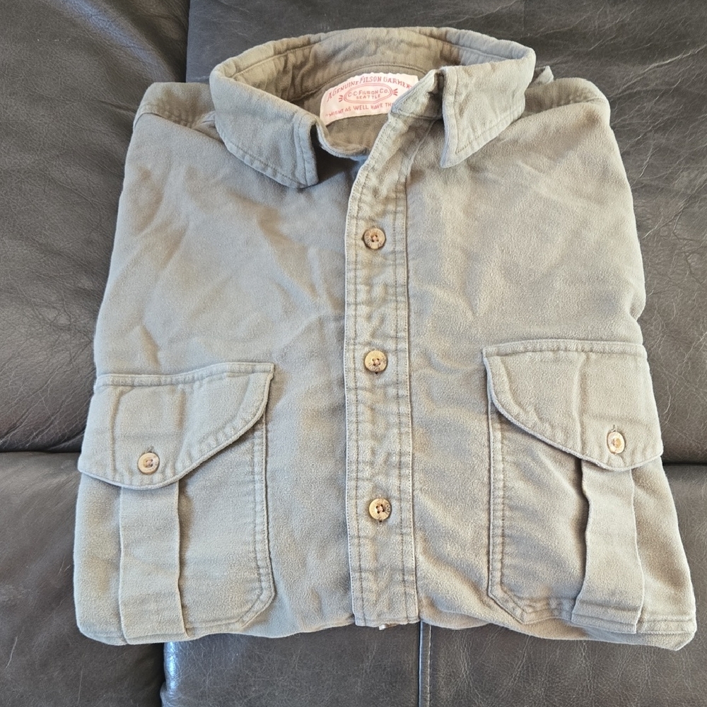 Filson Moleskin shirt